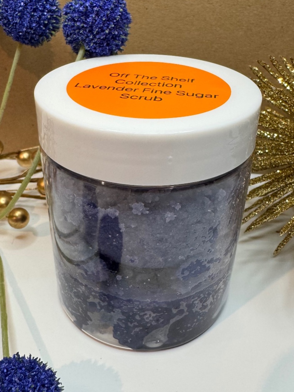 Handcrafted Fine Sugar Scrub- Lavender